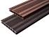 Террасная доска Ecodeck шовная, коричневая—2