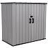 Ящик уличный высокий WOODLOOK фактура дерева 3100л, серый—