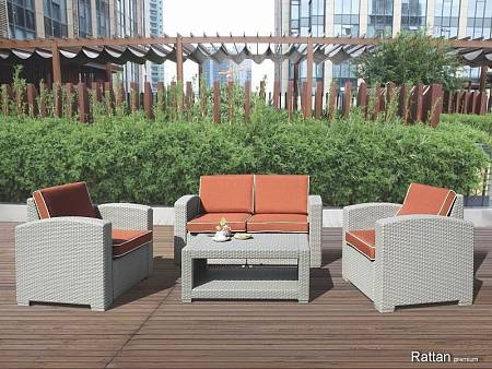 Комплект мебели RATTAN Premium 4, венге Комплект мебели RATTAN Premium 4, венге
